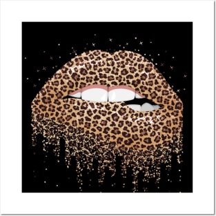 Leopard Lips Posters and Art